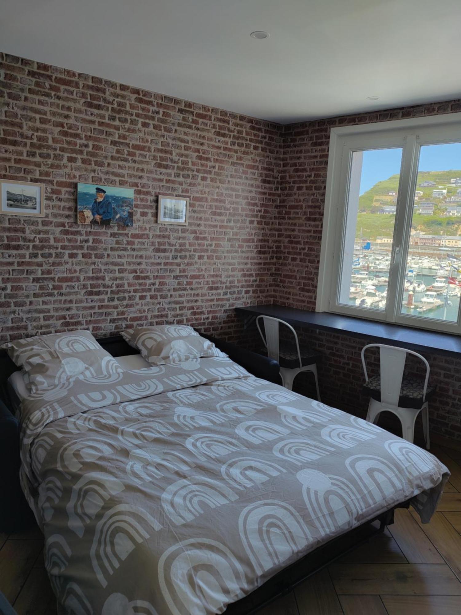 Ferienwohnung La Rose Des Vents Fécamp Exterior foto